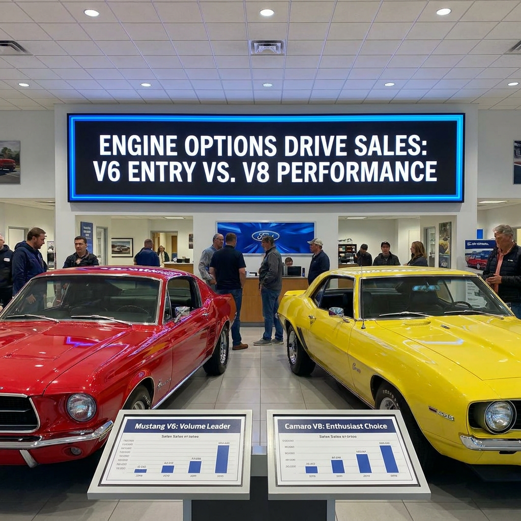 The role of engine and trim mix: why V6 and V8 shift volume differently