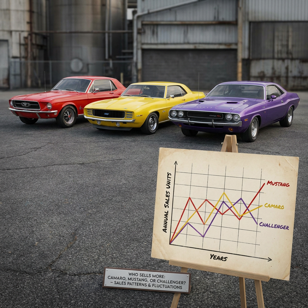 Camaro vs Mustang vs Challenger Sales: What The Numbers Really Say