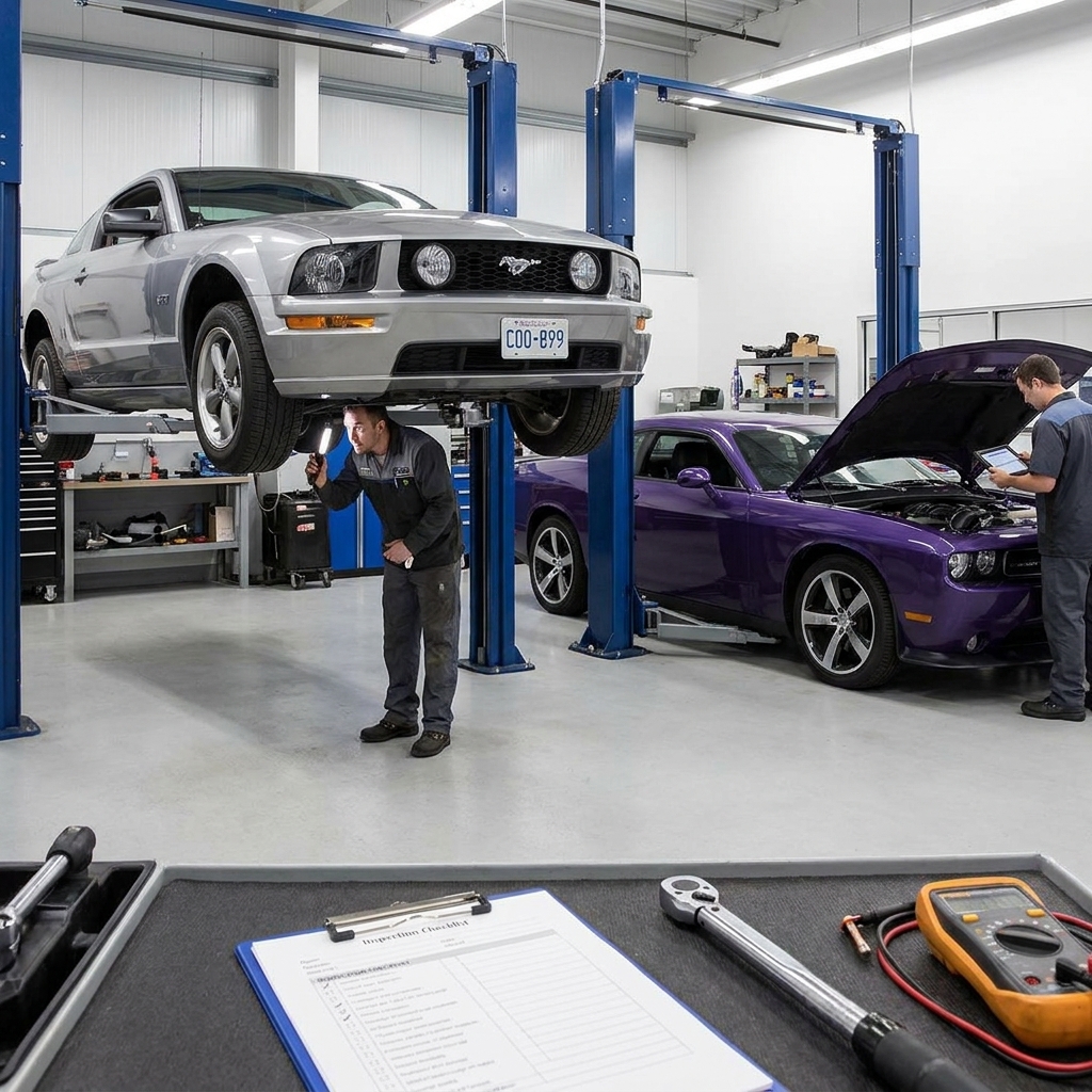 Used-market reality check: How to test-drive and inspect a 2009 Mustang GT or Challenger R/T