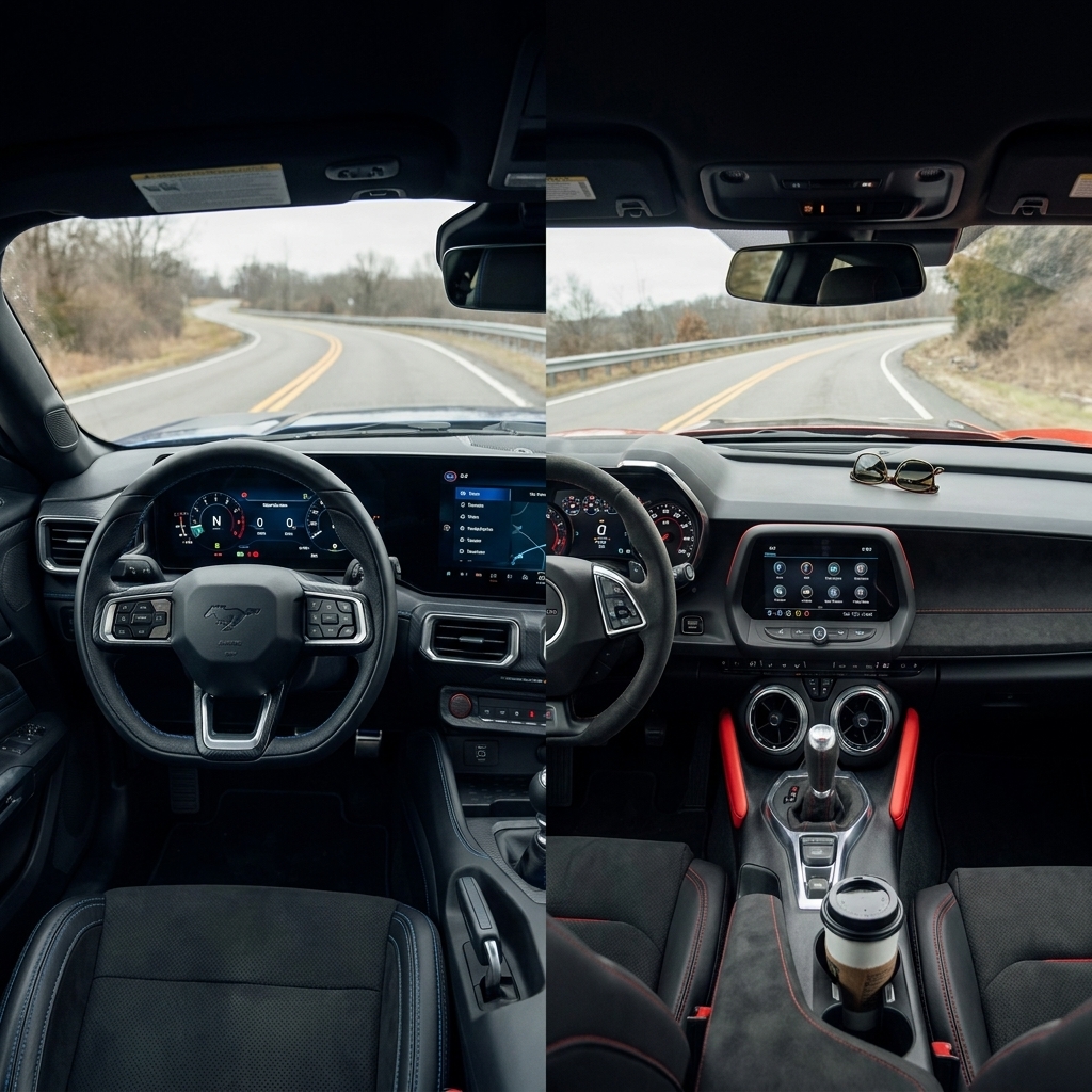Interior and real-world use: visibility, comfort, and tech matter more than expected